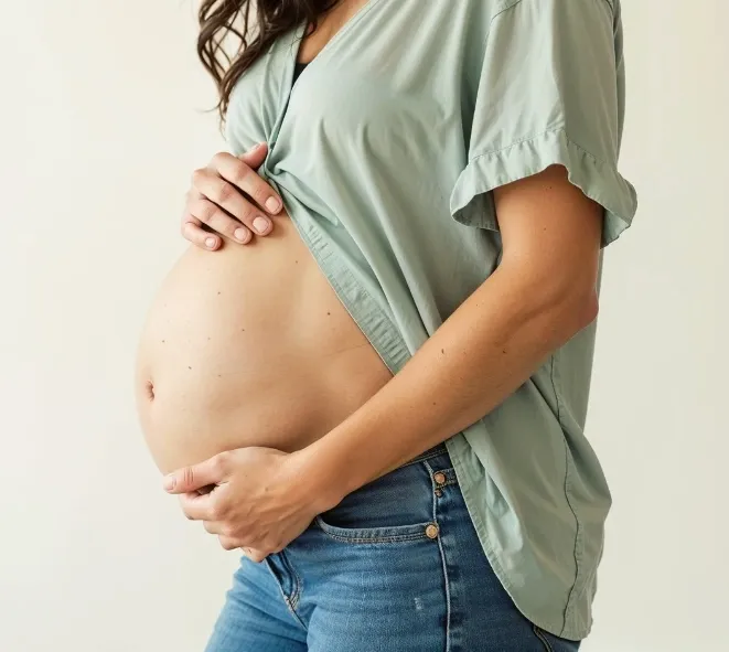 barriga embarazada contracción Braxton Hicks Matronastur